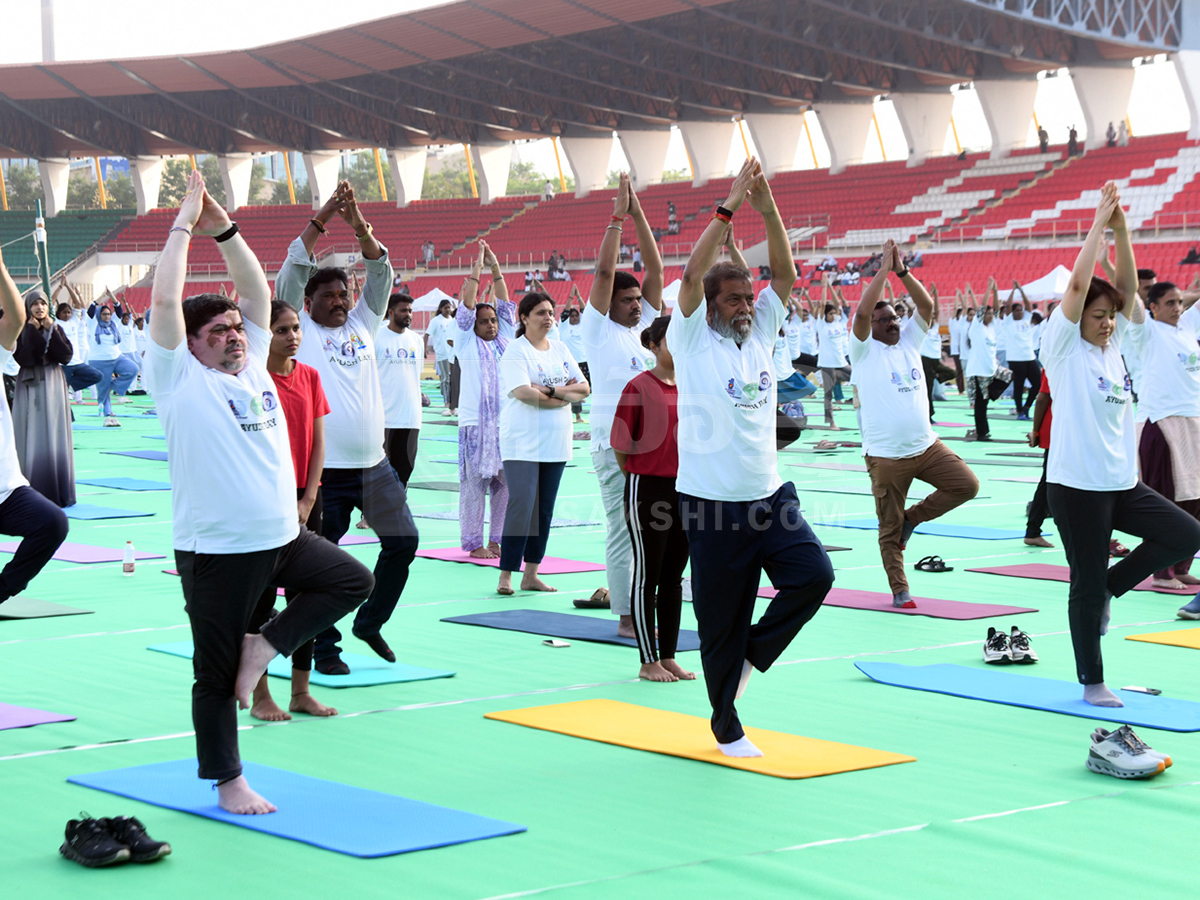 Yoga 2026 in Gachibowli Stadium Photos18