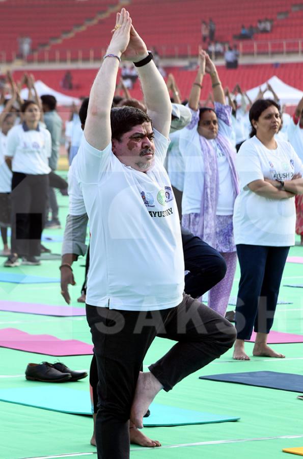 Yoga 2026 in Gachibowli Stadium Photos19