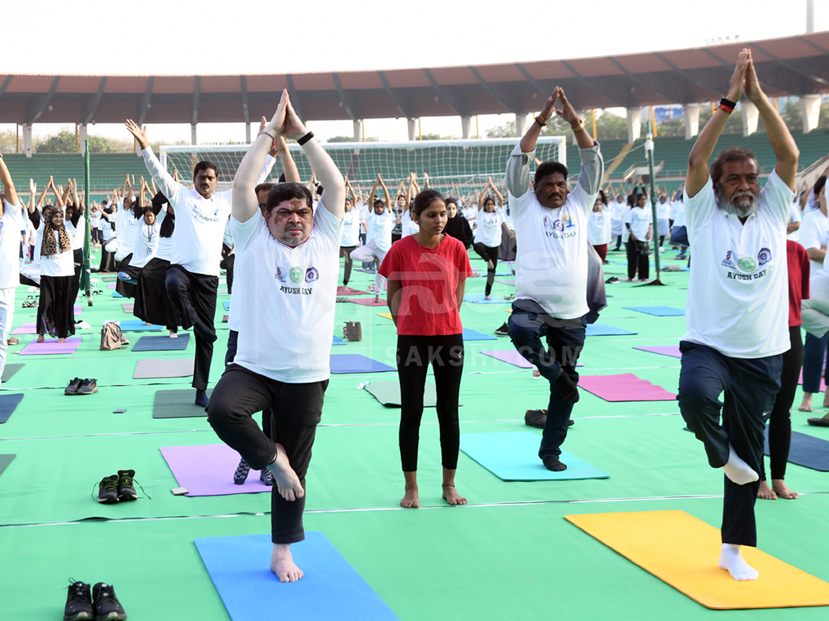 Yoga 2026 in Gachibowli Stadium Photos20