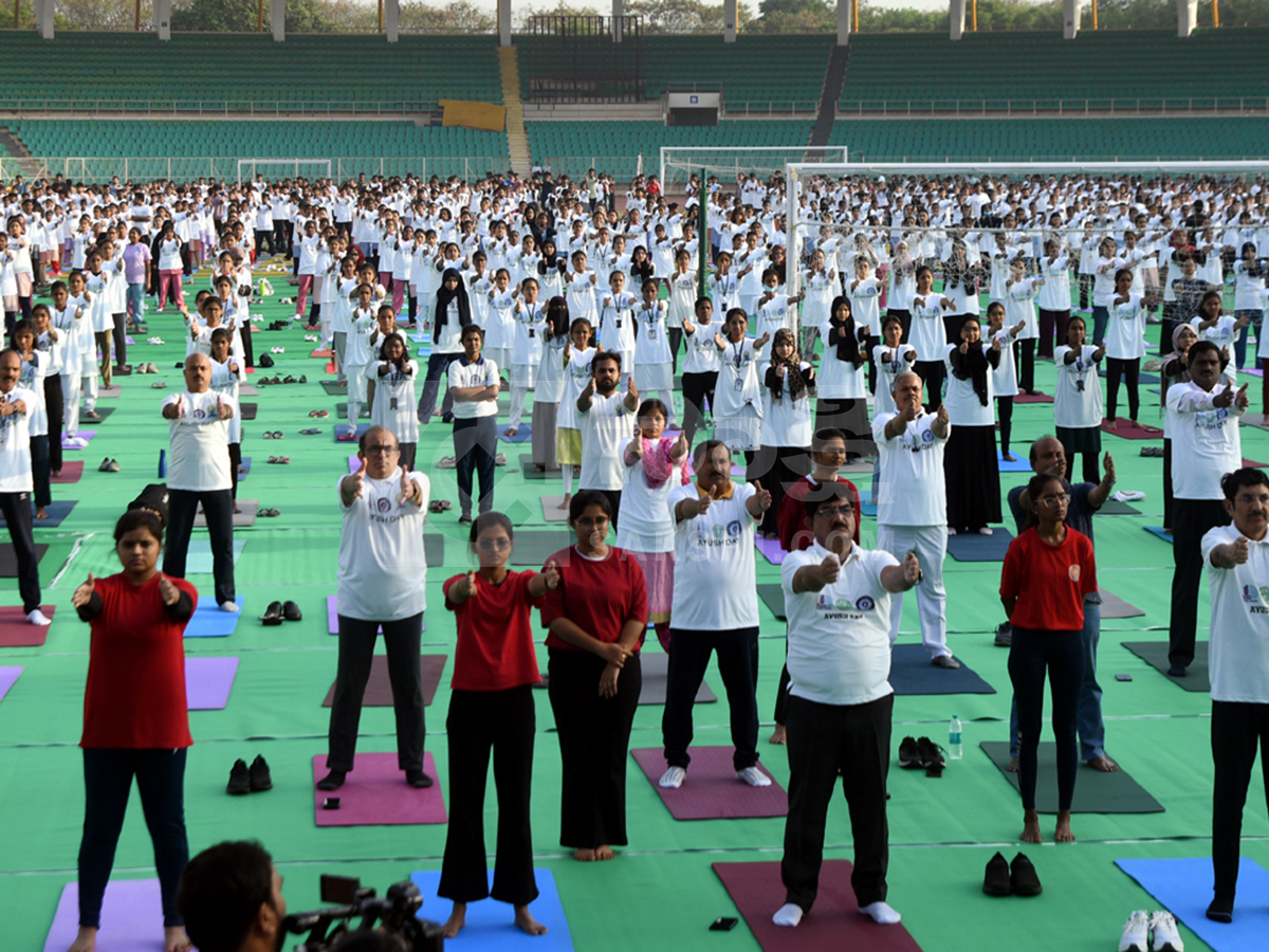 Yoga 2026 in Gachibowli Stadium Photos21