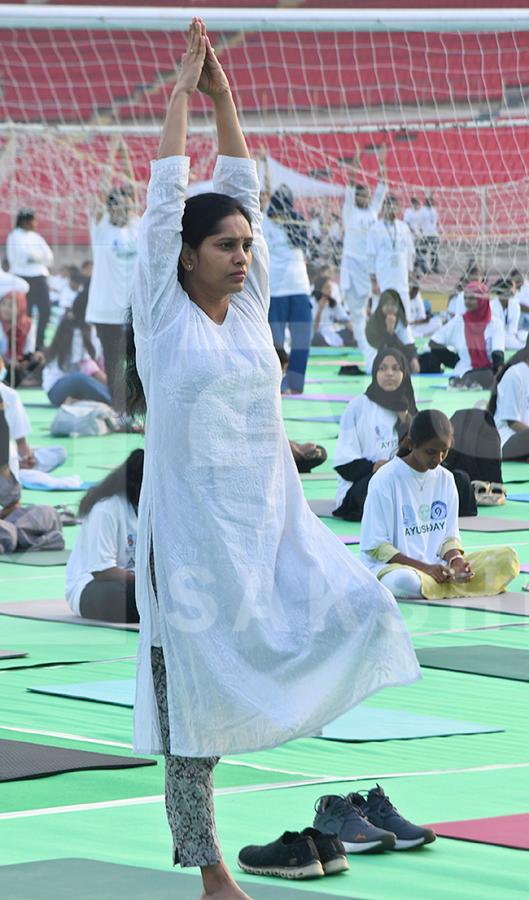 Yoga 2026 in Gachibowli Stadium Photos3