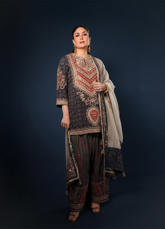 Kareena Kapoor spotted wearing philori kurta set4