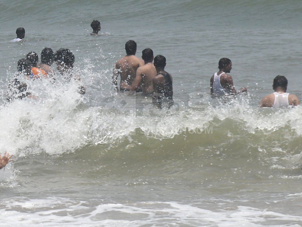 Summer Season Visakhapatnam Rushikonda Beach Photos13