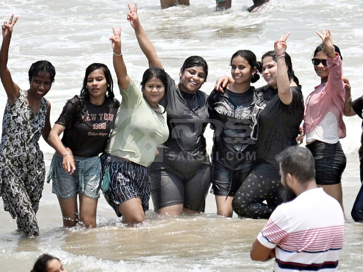 Summer Season Visakhapatnam Rushikonda Beach Photos14
