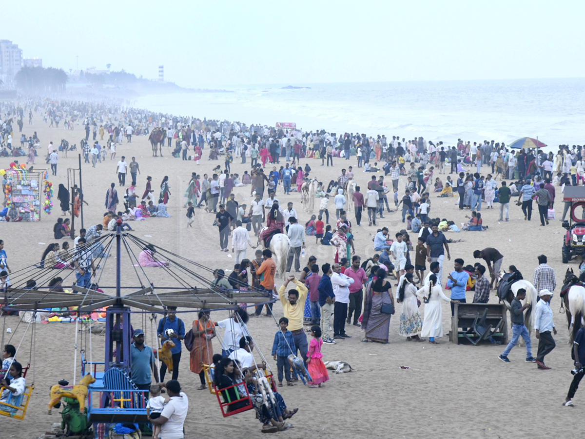 Summer Season Visakhapatnam Rushikonda Beach Photos4