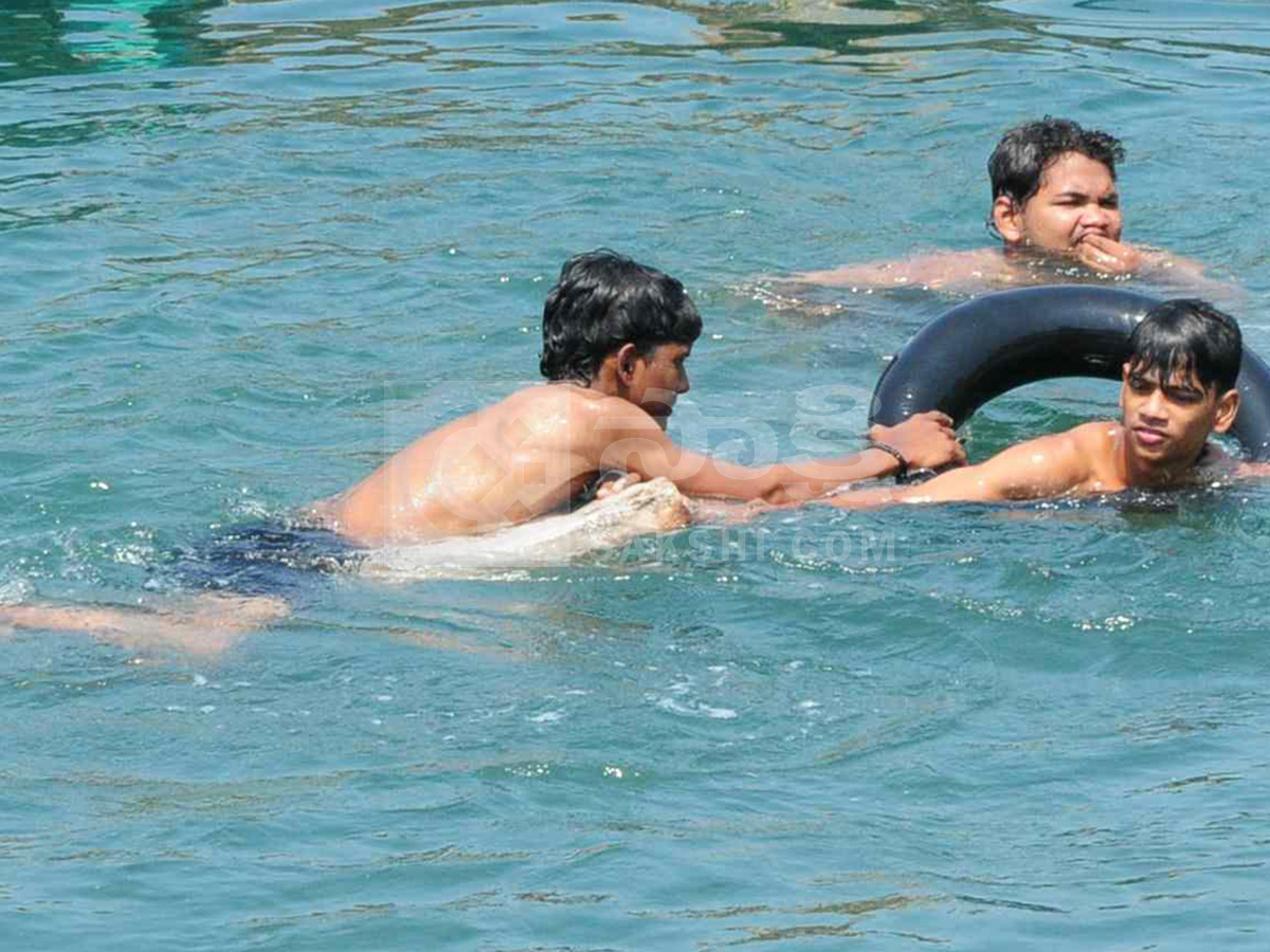 Summer Season Visakhapatnam Rushikonda Beach Photos5