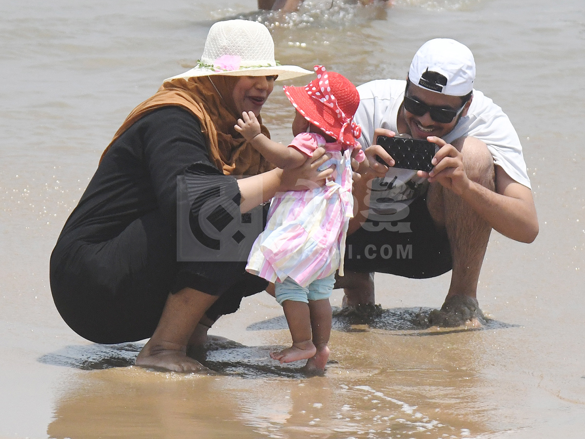 Summer Season Visakhapatnam Rushikonda Beach Photos9