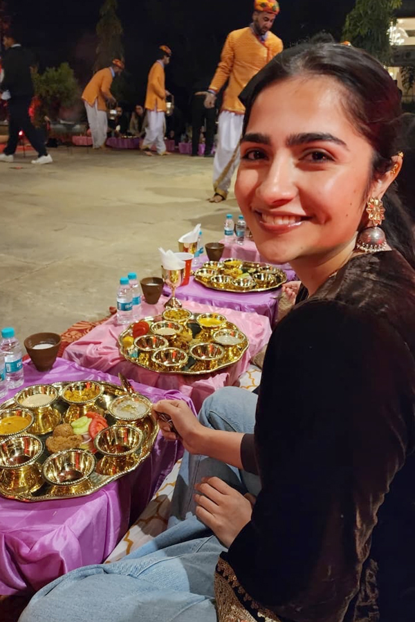 Kantara Actress Rukmini Vasanth shares Her Rajasthan trip Moments Photos2