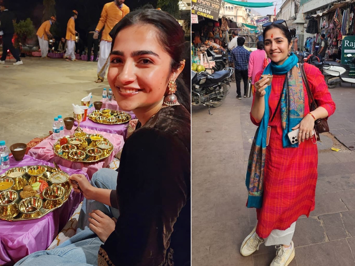 Kantara Actress Rukmini Vasanth shares Her Rajasthan trip Moments Photos1