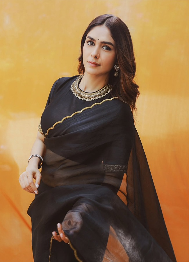 Tollywood Actress Mrunal Thakur Viral Photos13