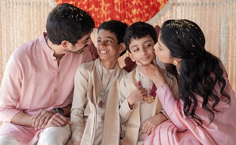 Actor Raja Ravindra Enjoying With Family Photos5