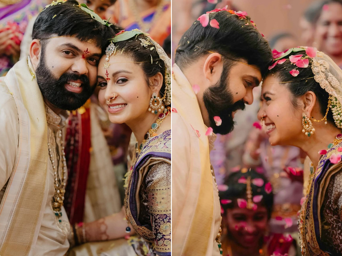 Actress Abhinaya shares beautiful wedding pics on her 1st wedding Anniversary Photos1
