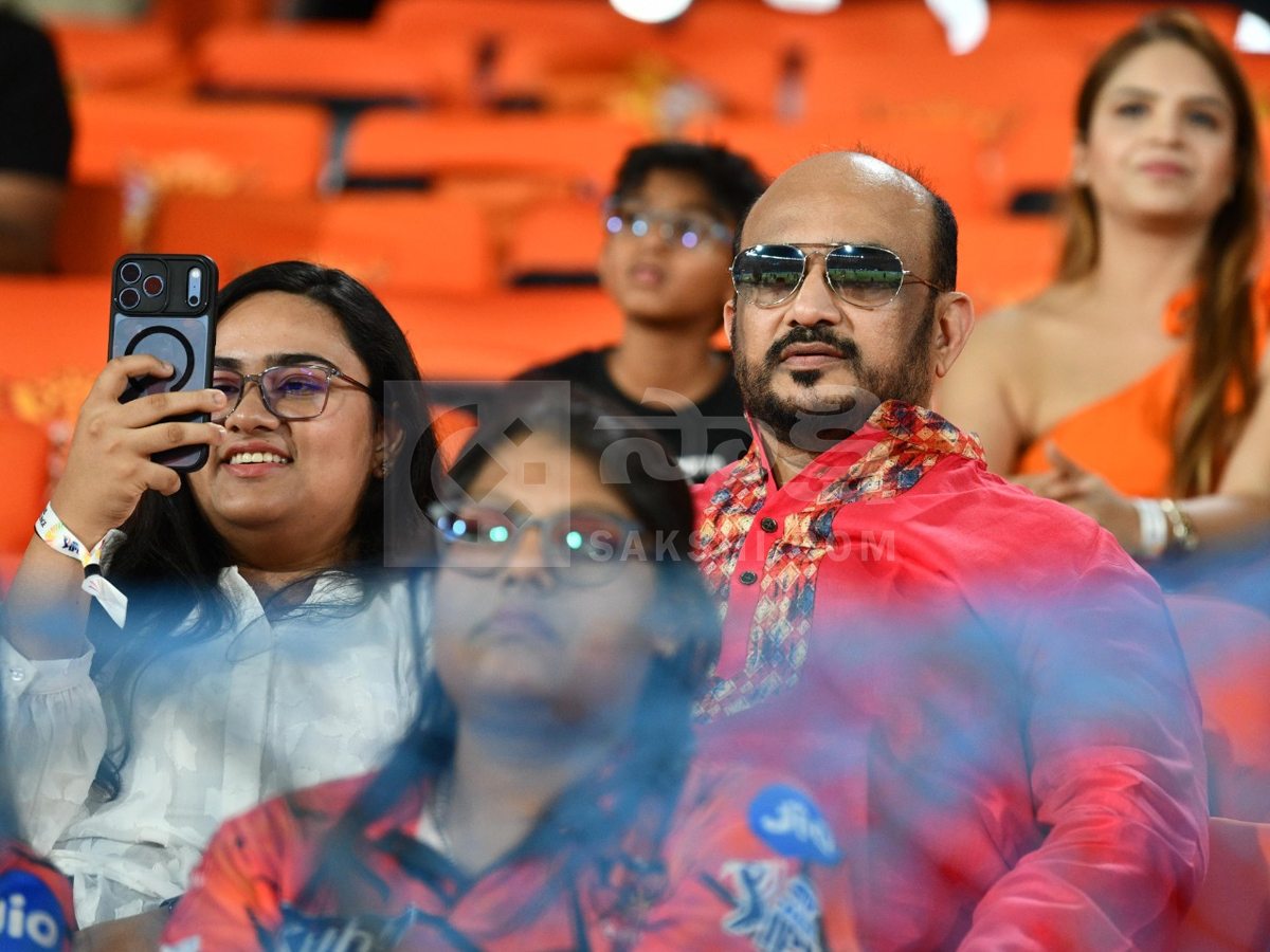 Celebrities And Fans In IPL Match At Hyderabad Uppal Cricket Stadium Photos10