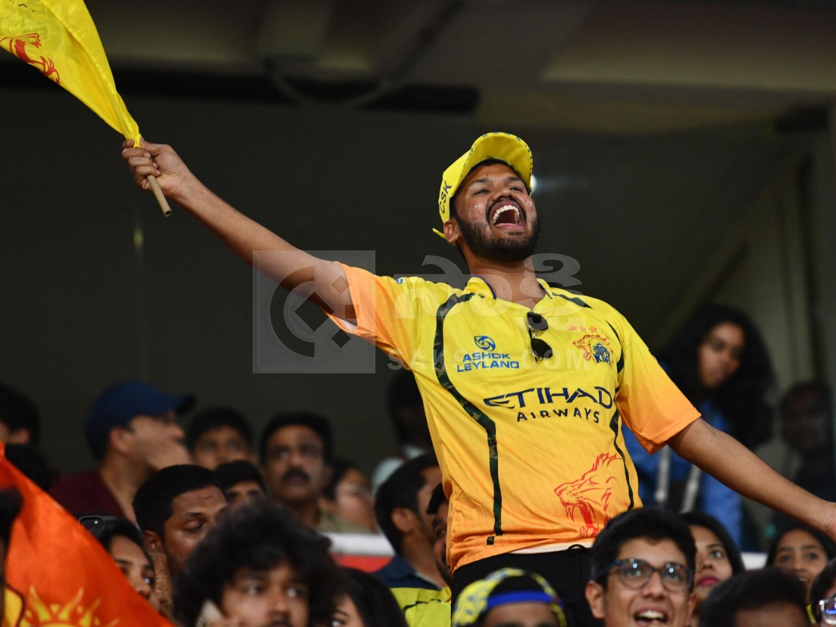 Celebrities And Fans In IPL Match At Hyderabad Uppal Cricket Stadium Photos29