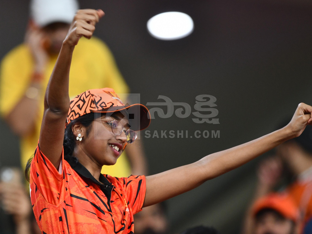 Celebrities And Fans In IPL Match At Hyderabad Uppal Cricket Stadium Photos35