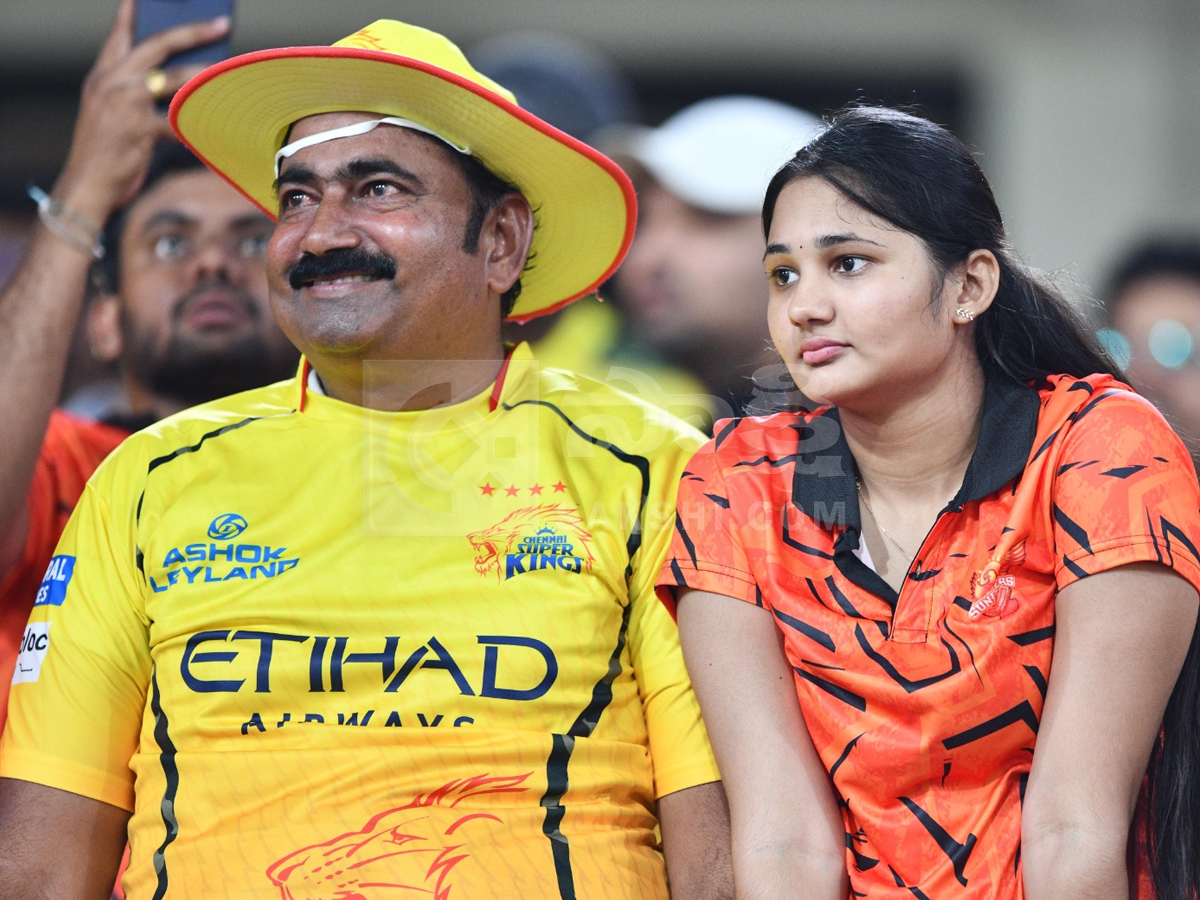 Celebrities And Fans In IPL Match At Hyderabad Uppal Cricket Stadium Photos42