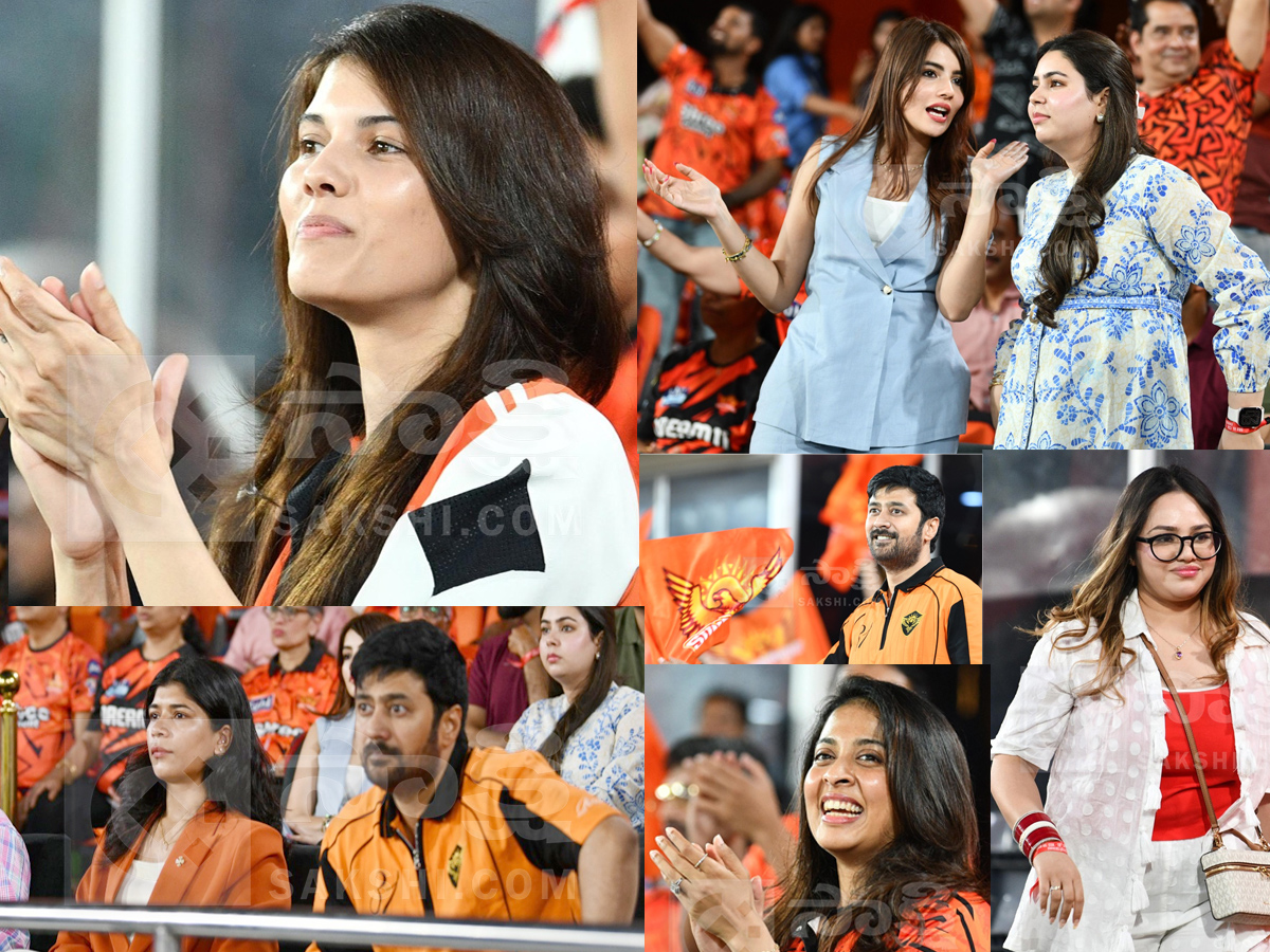 Celebrities And Fans In IPL Match At Hyderabad Uppal Cricket Stadium Photos1