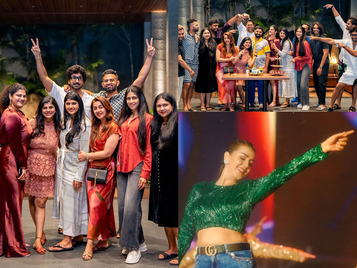 Aadhi Pinisetty with His beautiful wife Nikki Galrani Memories OF March Month Photos1