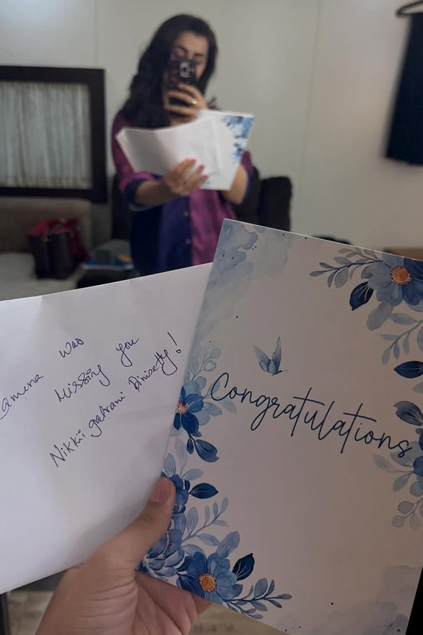 Aadhi Pinisetty with His beautiful wife Nikki Galrani Memories OF March Month Photos10