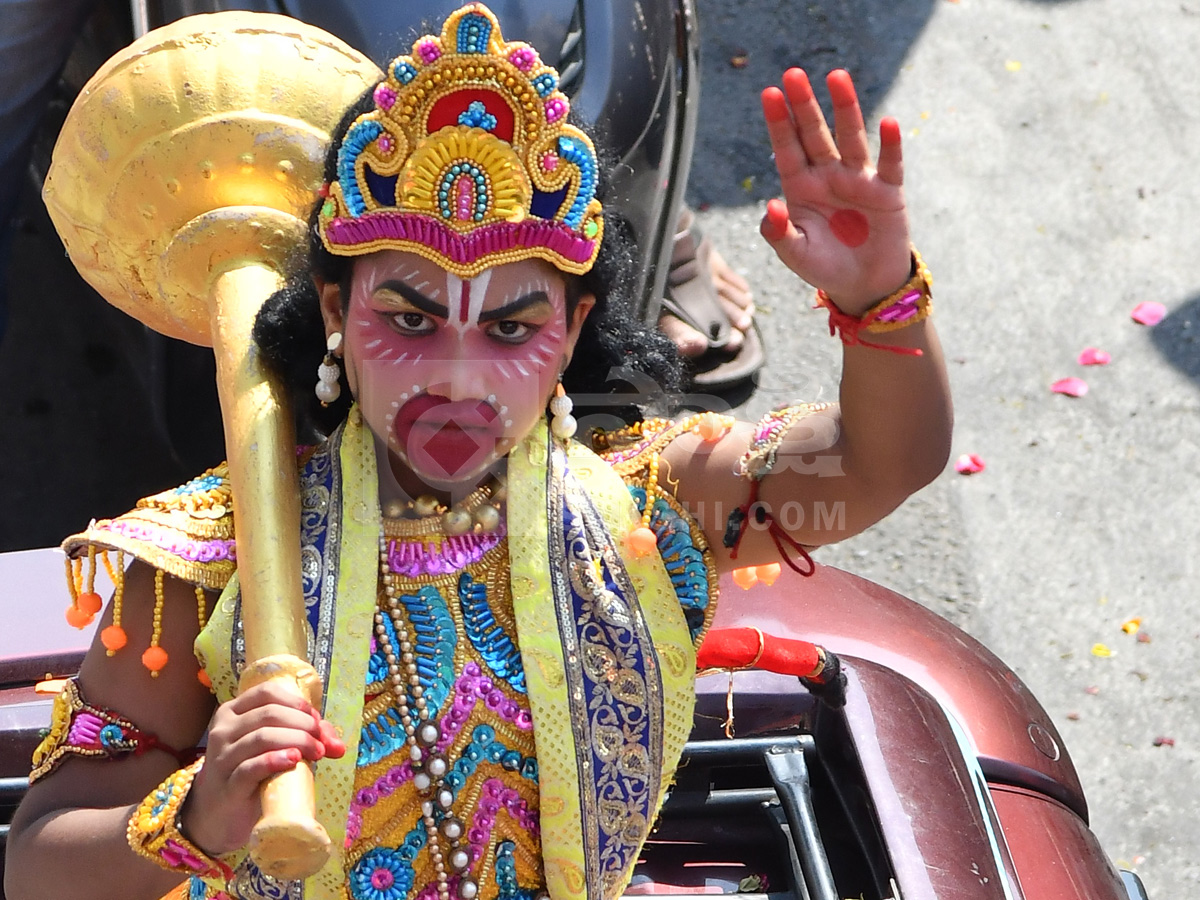 Hanuman Shobha Yatra In Hyderabad Photos7