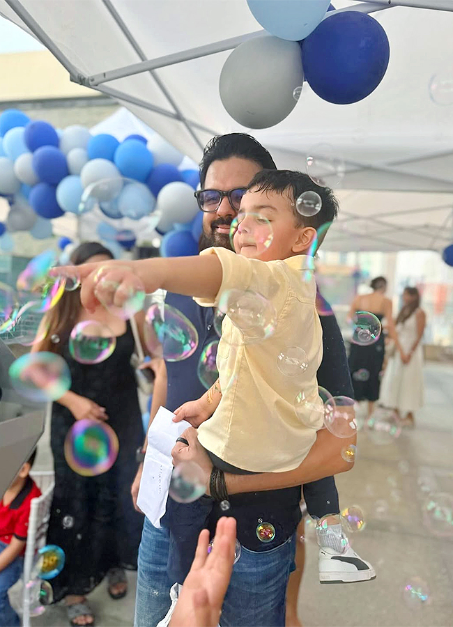 Actress Kajal Aggarwal Son Birthday Celebrations Viral photos13