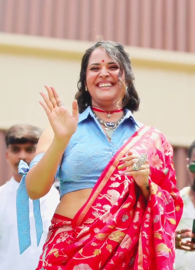 Actress Anasuya Bharadwaj At Narasapuram10