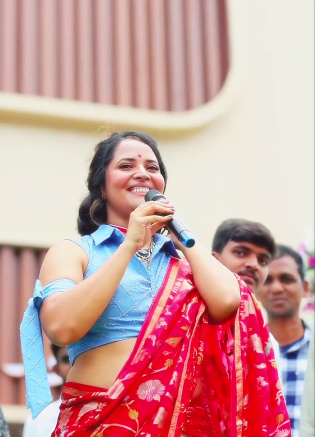 Actress Anasuya Bharadwaj At Narasapuram12