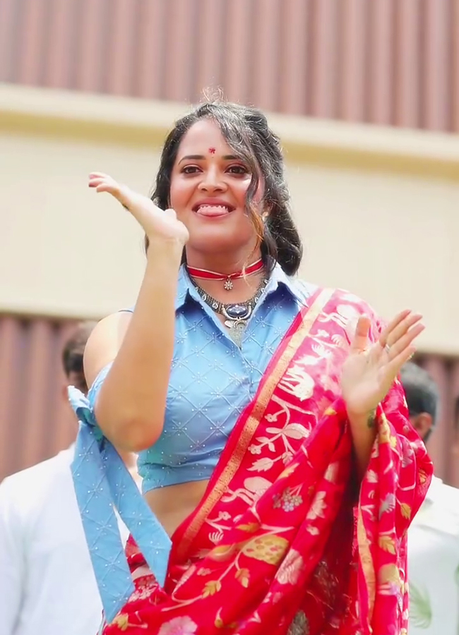 Actress Anasuya Bharadwaj At Narasapuram16