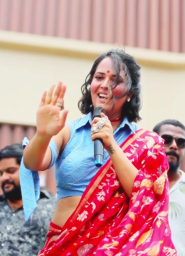 Actress Anasuya Bharadwaj At Narasapuram6
