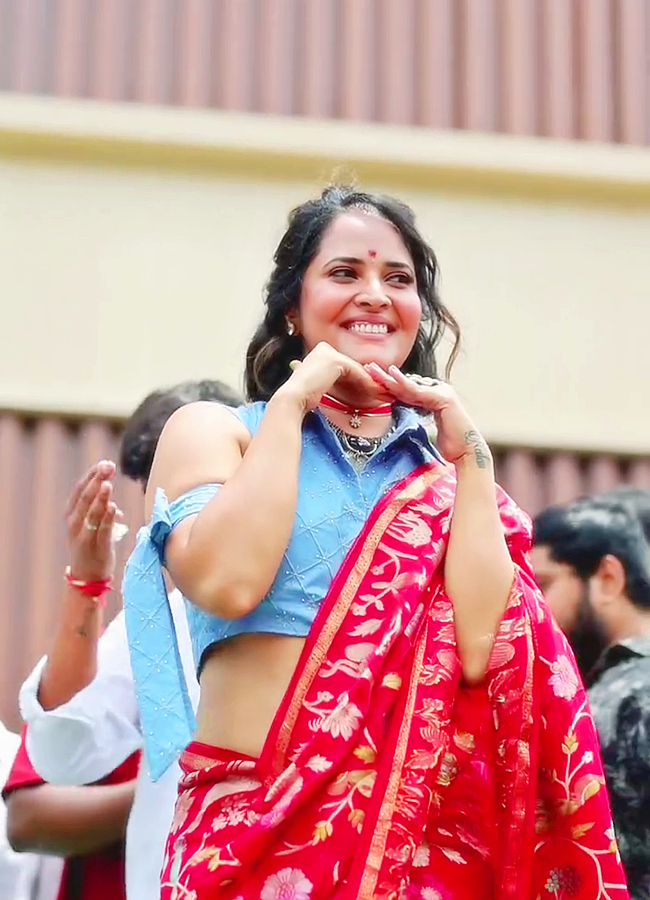 Actress Anasuya Bharadwaj At Narasapuram7