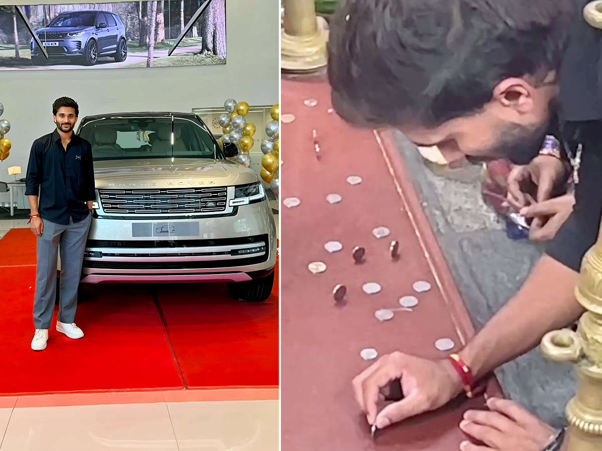 Cricketer Nitish Kumar Reddy in Peddamma Talli Temple Jubilee Hills1