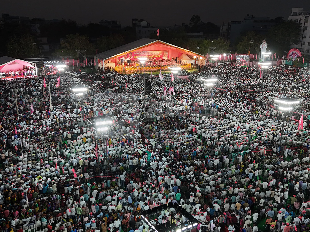 KCR Public Meeting In Jagtial14