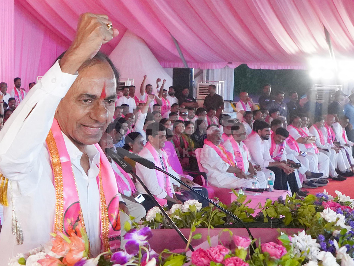 KCR Public Meeting In Jagtial16