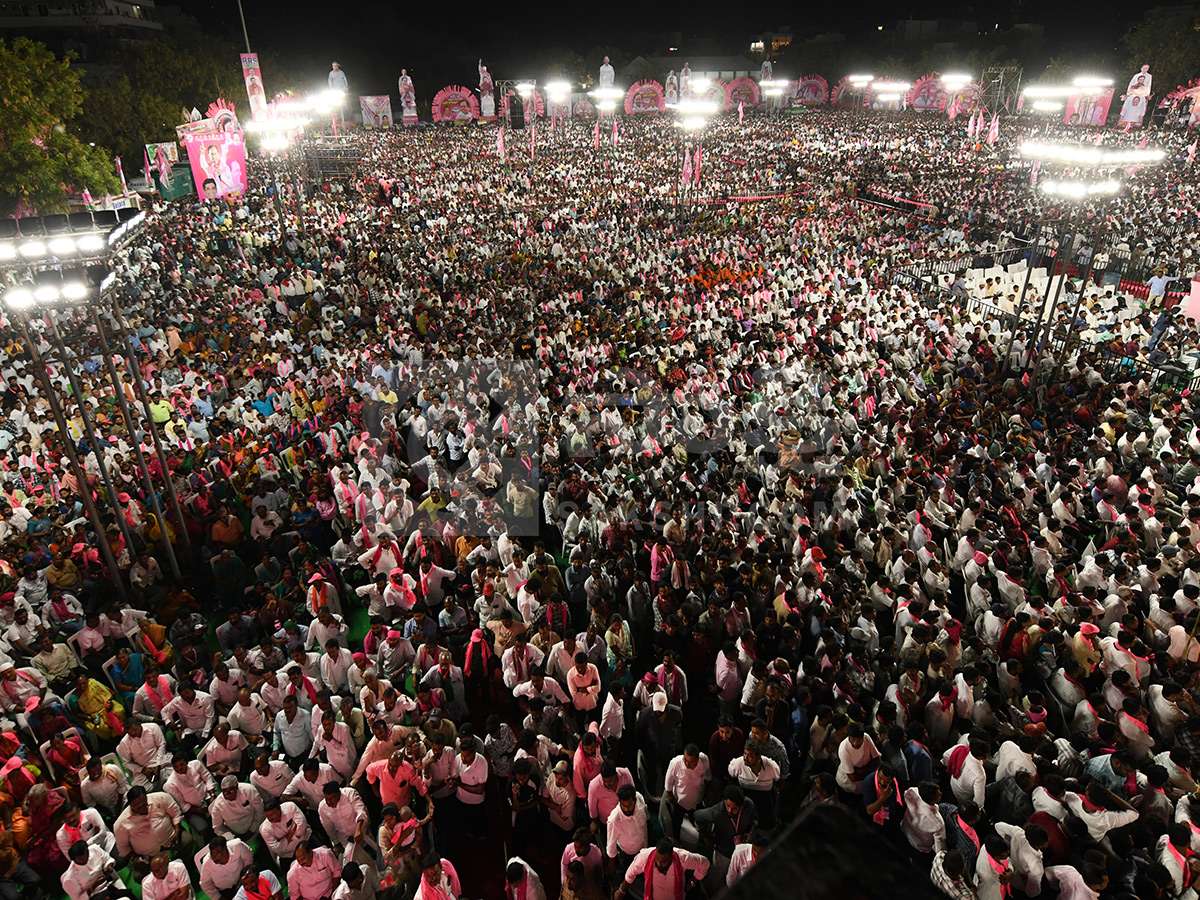 KCR Public Meeting In Jagtial17