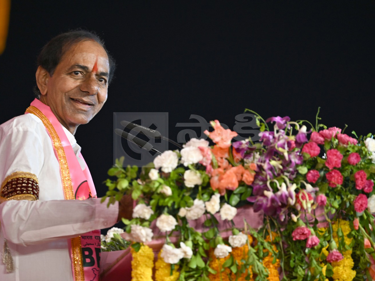 KCR Public Meeting In Jagtial18
