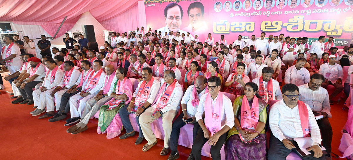 KCR Public Meeting In Jagtial19