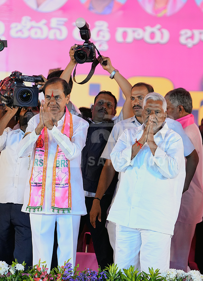KCR Public Meeting In Jagtial4