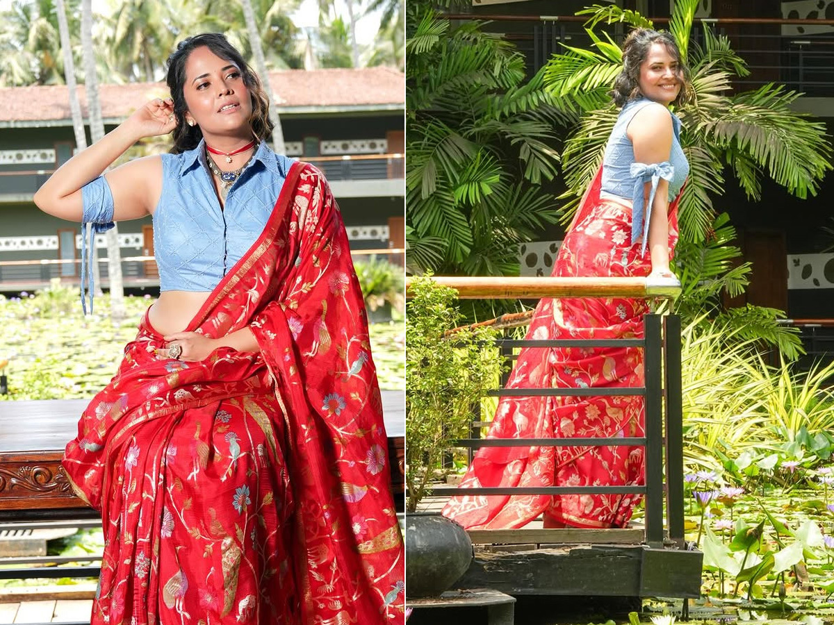 Anchor Anasuya Bharadwaj Enjoys Nature Photos1