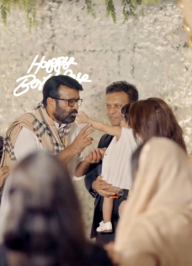 Bigg Boss Fame Sanjjanaa Galrani Son Birthday Celebrations Photos Viral3