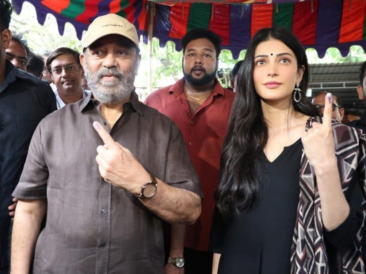 Political And Film Celebrities Casted Their Vote In Tamil Nadu Elections 202617