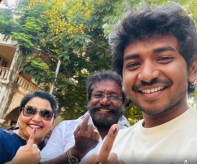Political And Film Celebrities Casted Their Vote In Tamil Nadu Elections 20265