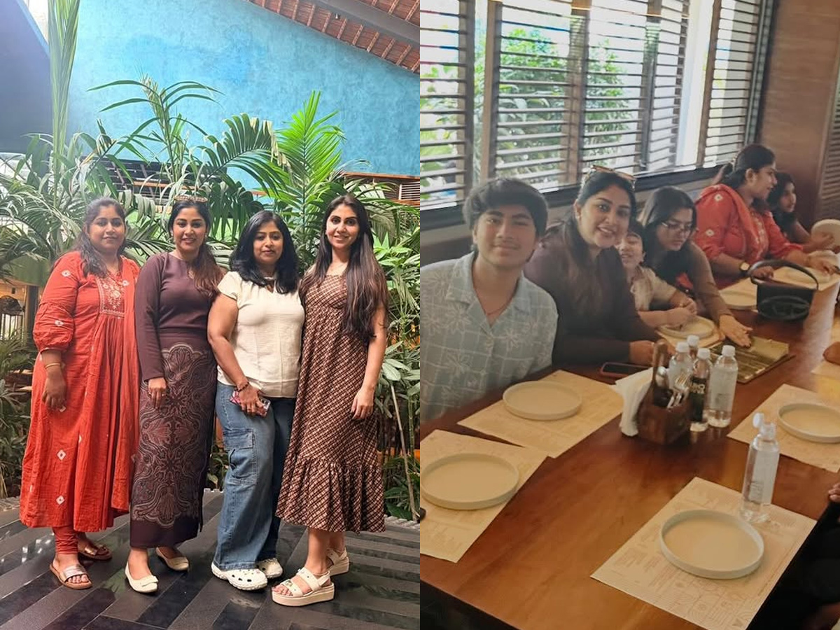 Serial Actress Manjula summer vacation With Family Photos1