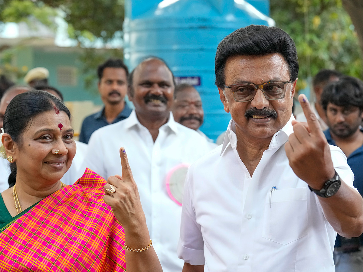 Political And Film Celebrities Casted Their Vote In Tamil Nadu Elections 202633