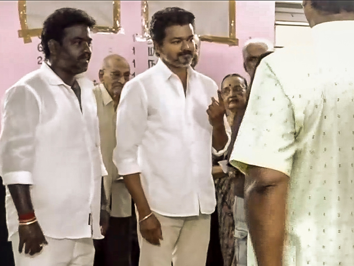 Political And Film Celebrities Casted Their Vote In Tamil Nadu Elections 202634