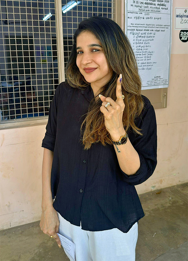 Political And Film Celebrities Casted Their Vote In Tamil Nadu Elections 202644