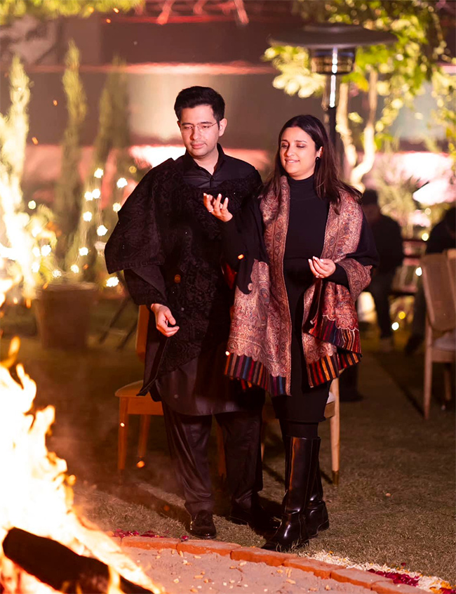 Parineeti Chopra And Raghav Chadha Trending Today19