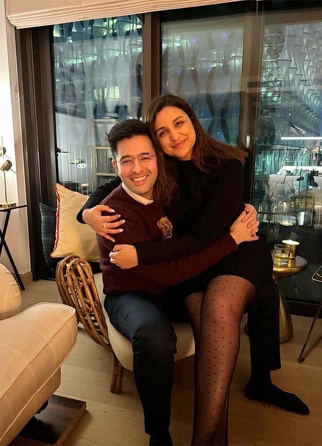 Parineeti Chopra And Raghav Chadha Trending Today22