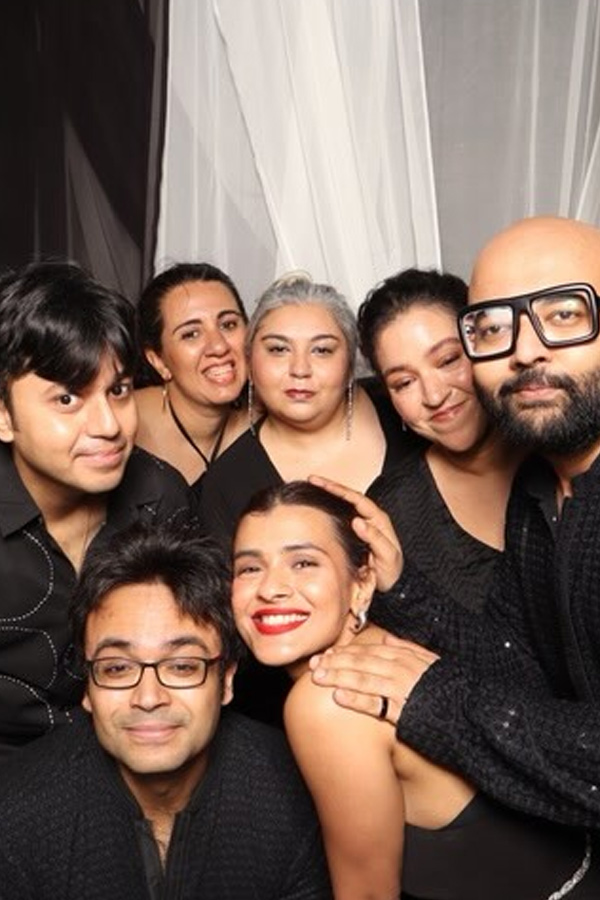 Actress Hebah Patel Enjoying NIght Party With Friends Photos12