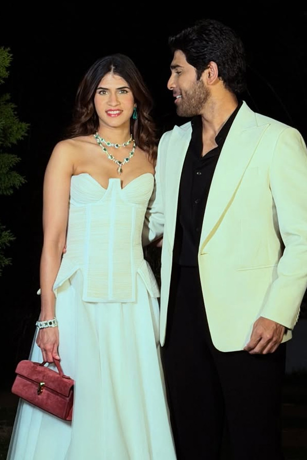 Allu Sirish And Nayanika Reddy At The event Photos4