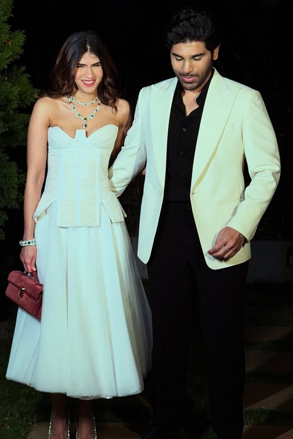 Allu Sirish And Nayanika Reddy At The event Photos5